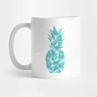 Pineapple Geometric (Blue Ice) Mug